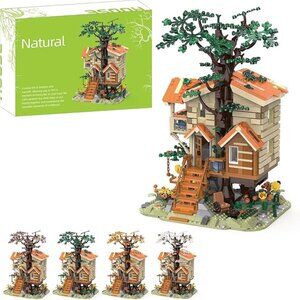 Kowkis Natural House Building Block Set - New